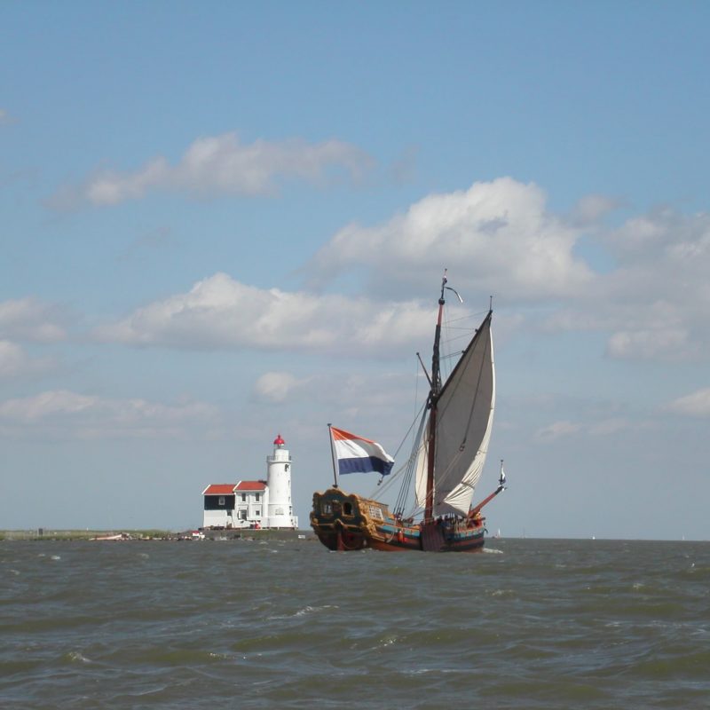 Statenjacht De Utrecht door Kees Sars (© Sars Houtbouw)